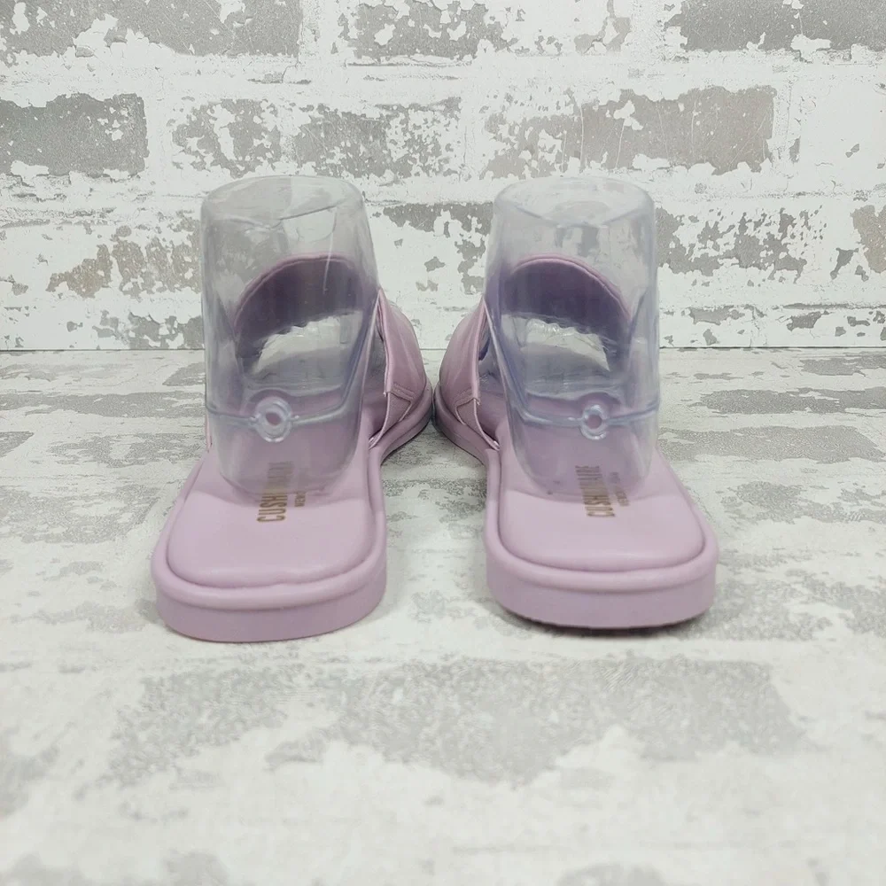 NEW Cushionaire Tudor Purple Summer Slide Flat Sandals H568 - Picture 6 of 12